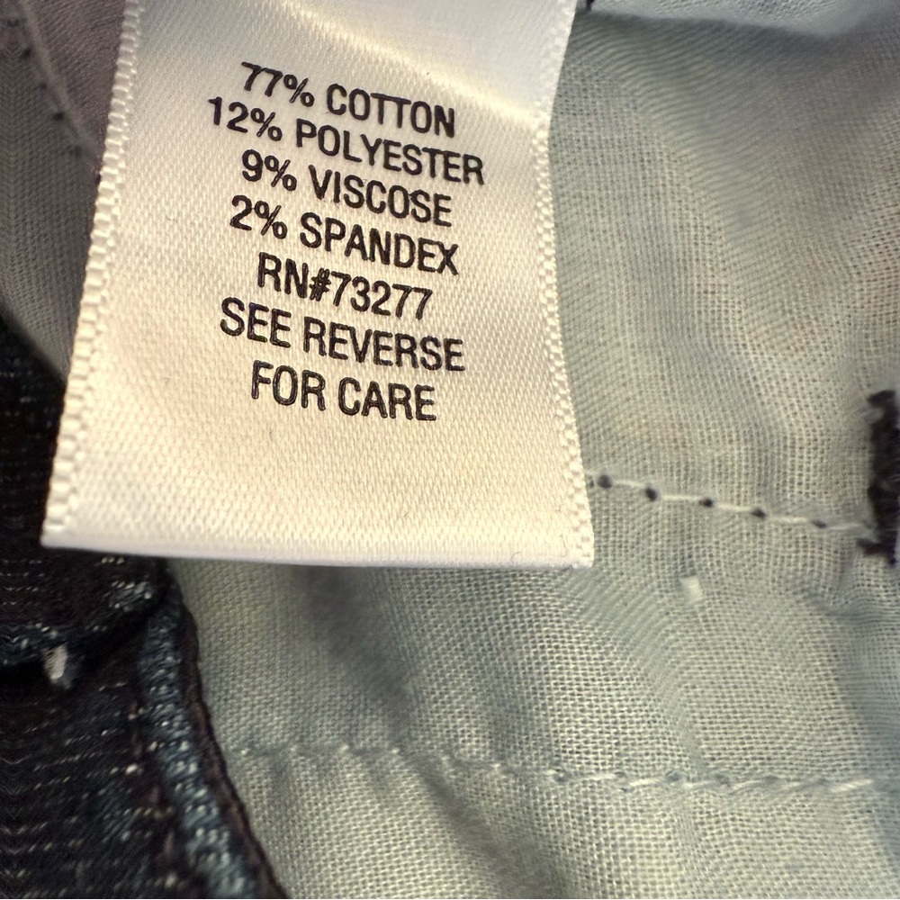 Croft & Barrow The Original Five Pocket Jean Blue Size 10 - Picture 5 of 9